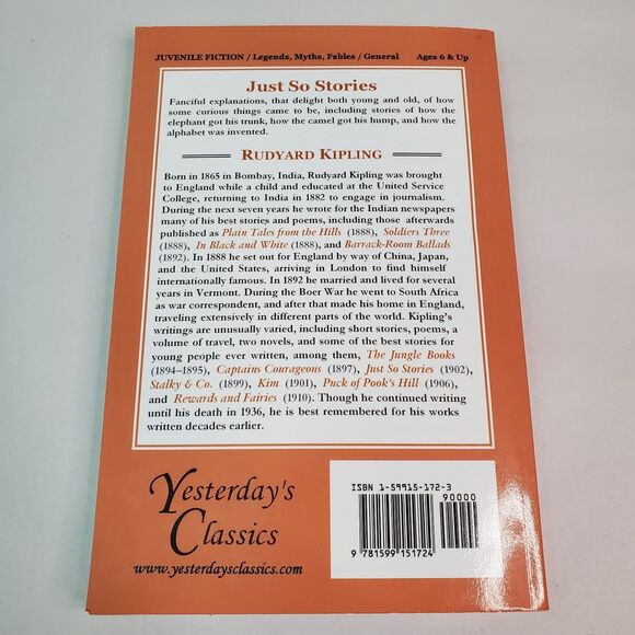 Just So Stories, Paperback by Kipling, Rudyard; Gleeson, J. M. (ILT); Bransom... - Picture 2 of 13